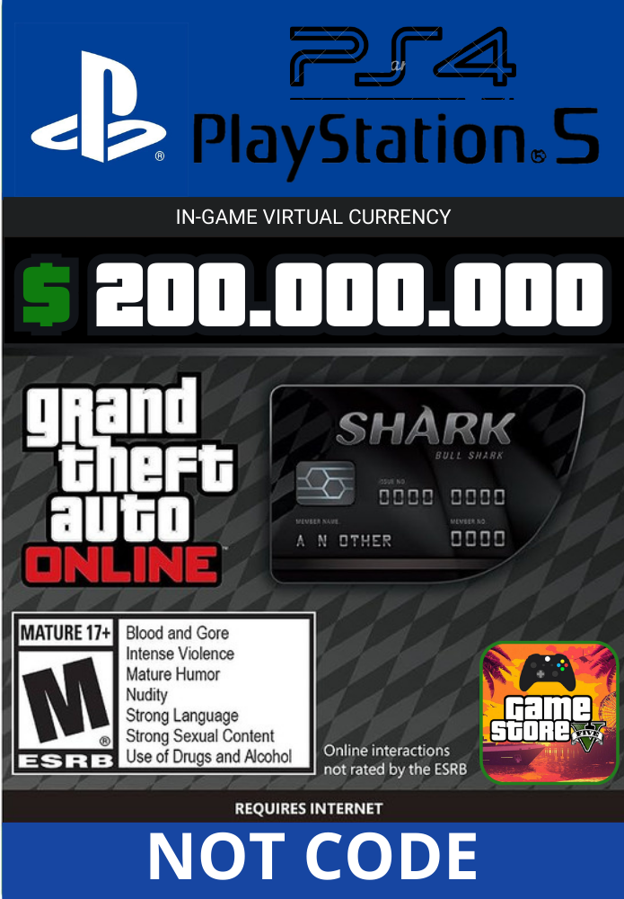 GTA V  Playstation 4/5 Money packs AFK (no mission, no code) $200.000 –  Game Store GTA